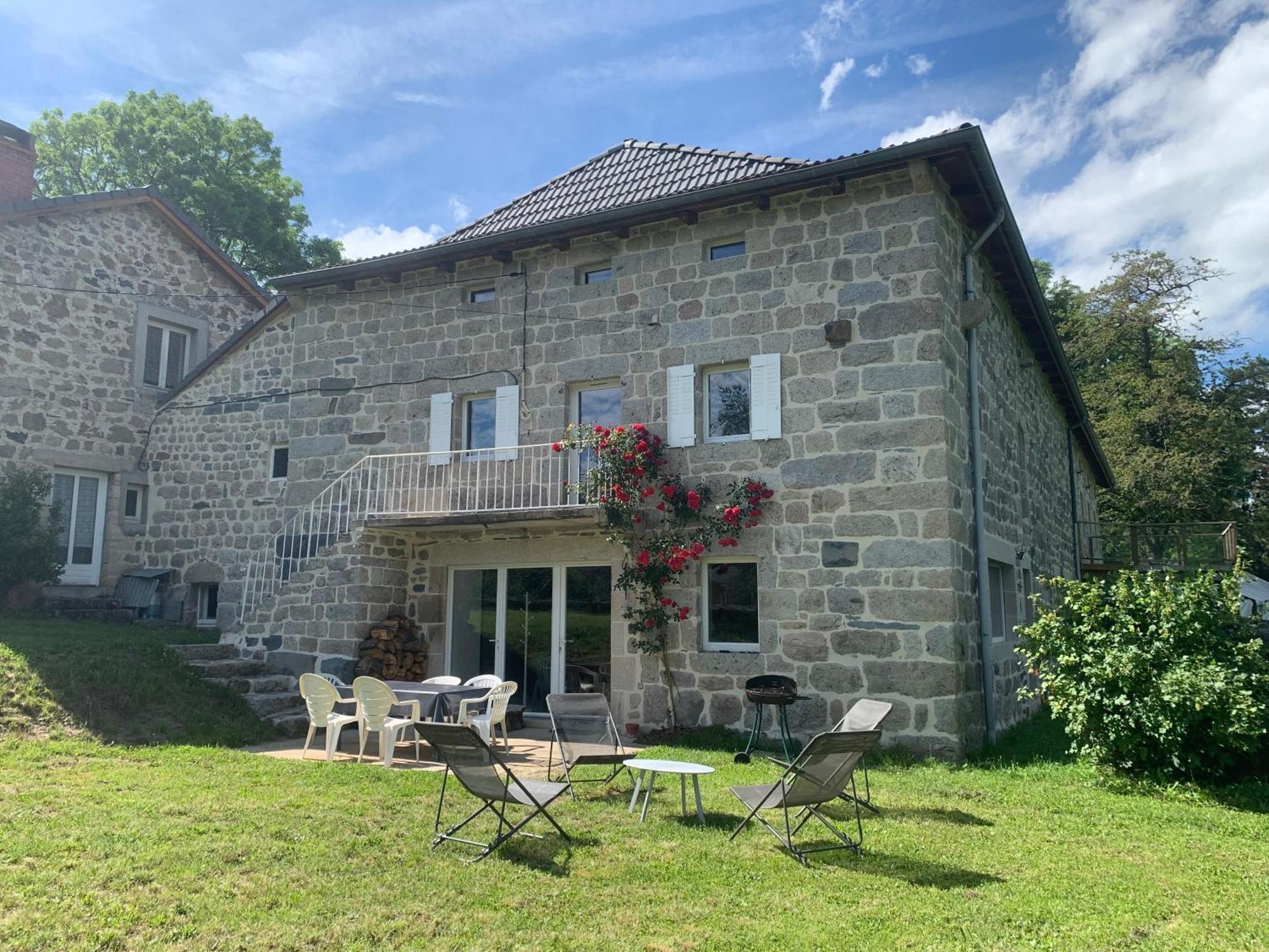 Вилла Ferme Au Calme A 15Mn Du Chambon Sur Lignon Saint-Jeures Экстерьер фото